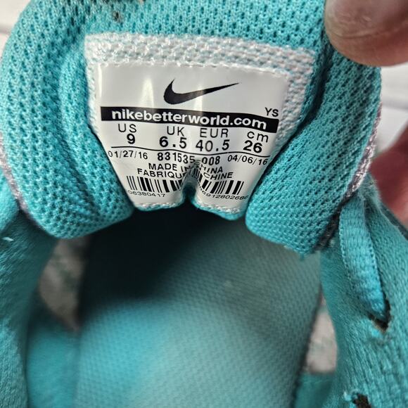 Nike Dart XII Women's Sneakers Size 9 Grey Running 831535-008 McFly Colorway - Picture 7 of 8